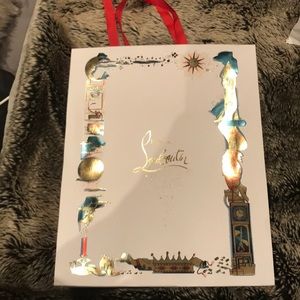 Christian Louboutin Paper Christmas Bag
